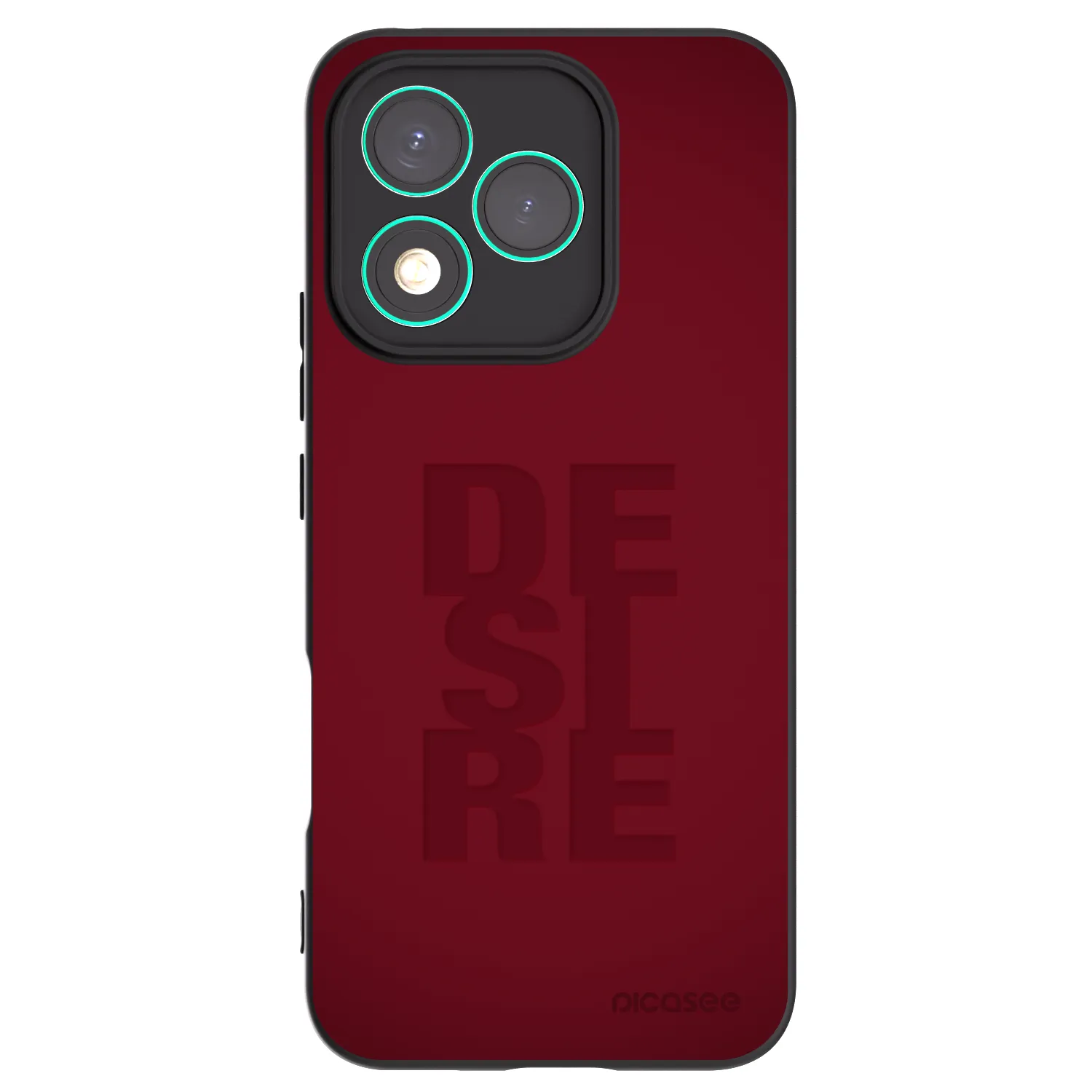 Picasee Μαύρη θήκη σιλικόνης για Honor 400 Lite 5G - Desire