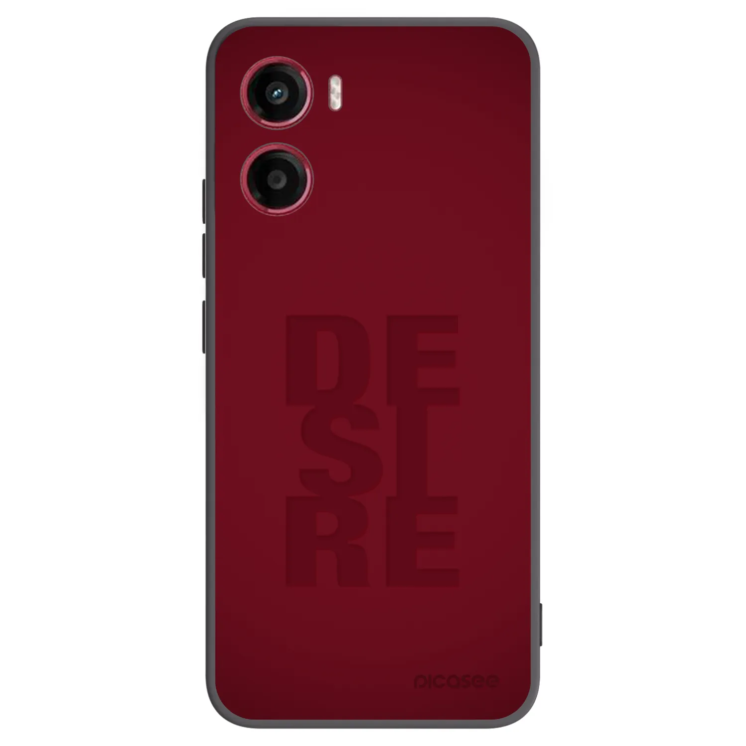 Picasee Μαύρη θήκη σιλικόνης για Motorola Moto G05 - Desire