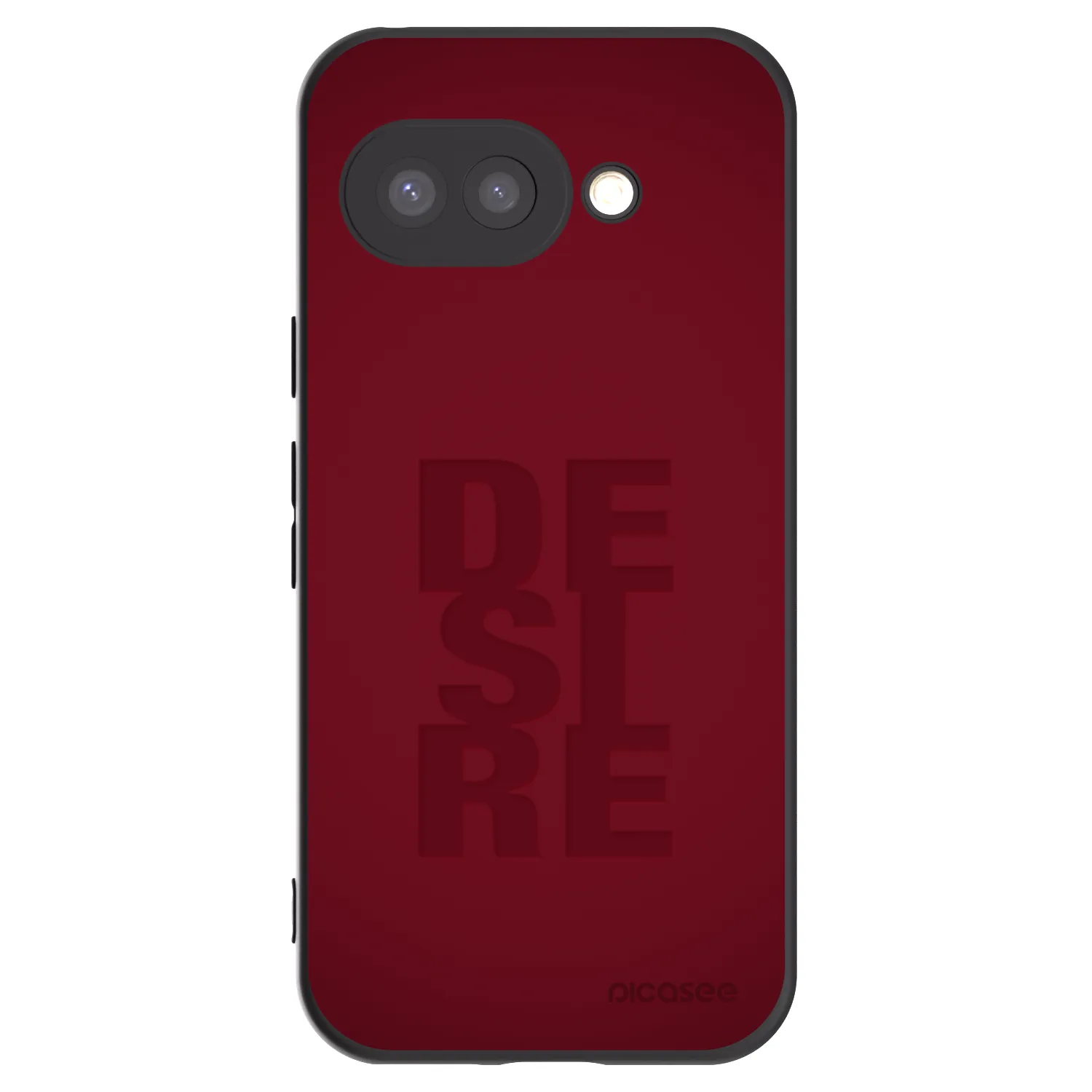 Picasee Μαύρη θήκη σιλικόνης για Google Pixel 9a - Desire