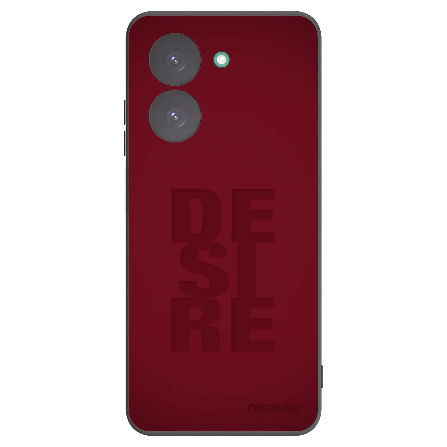 Picasee Μαύρη θήκη σιλικόνης για Xiaomi Redmi A5 - Desire
