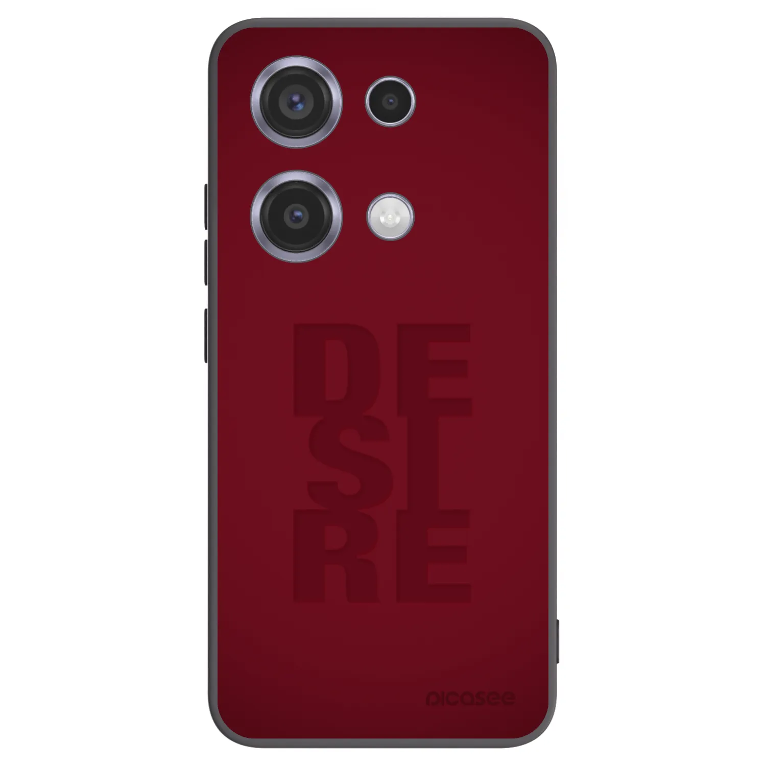 Picasee Μαύρη θήκη σιλικόνης για Xiaomi Redmi Note 14S - Desire