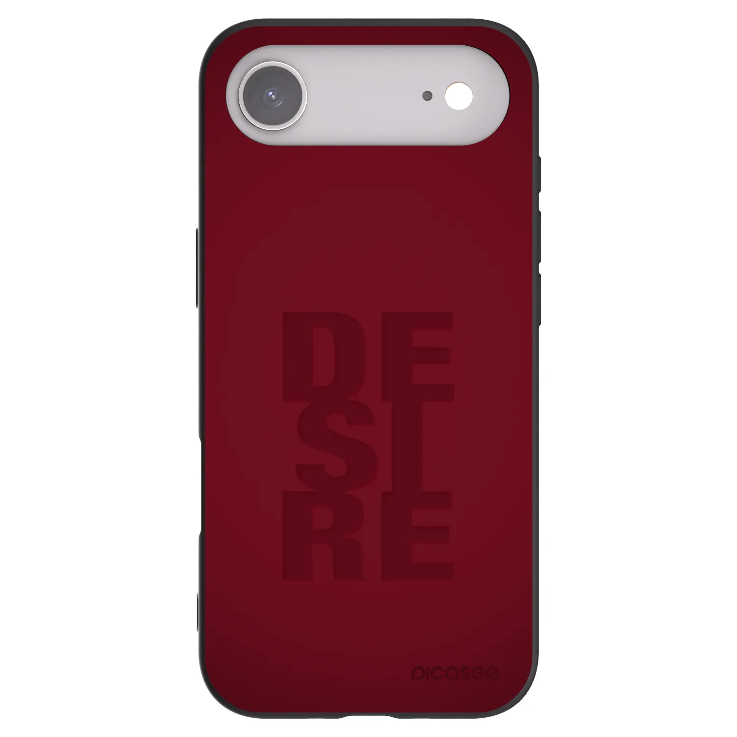 Picasee Μαύρη θήκη σιλικόνης για Apple iPhone Air - Desire