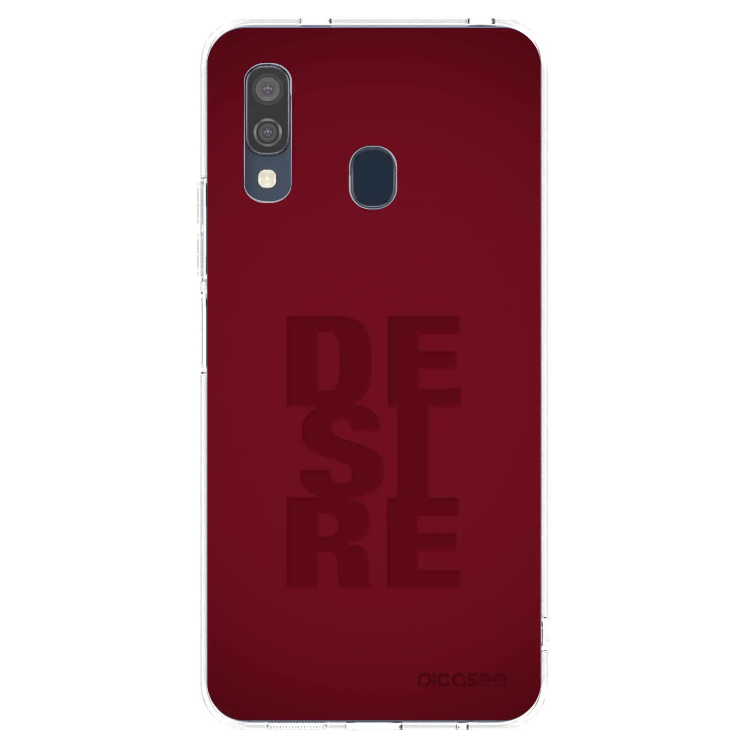 Picasee διαφανής θήκη σιλικόνης Samsung Galaxy A40 A405F - Desire
