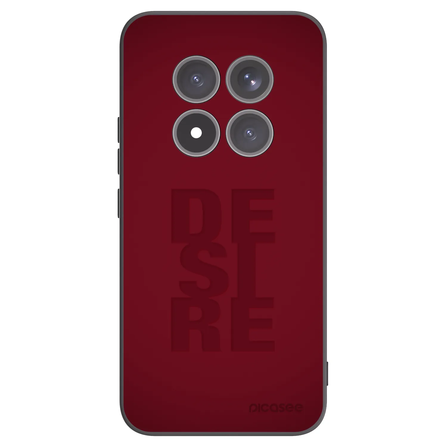 Picasee Μαύρη θήκη σιλικόνης για Xiaomi Redmi Note 15 Pro+ - Desire