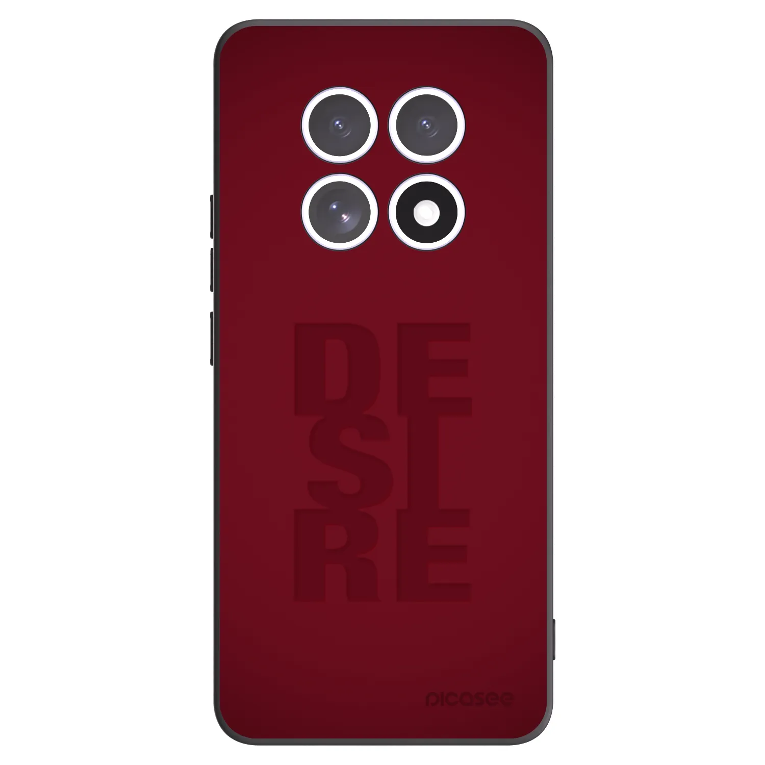 Picasee Μαύρη θήκη σιλικόνης για Xiaomi Redmi Note 15 - Desire