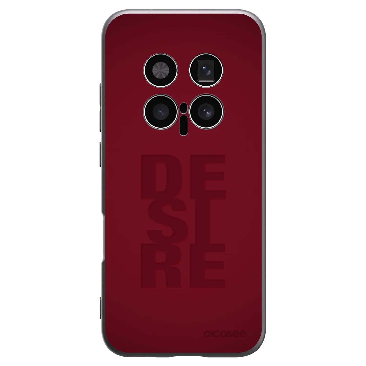 Picasee Μαύρη θήκη σιλικόνης για Honor Magic8 Pro 5G - Desire