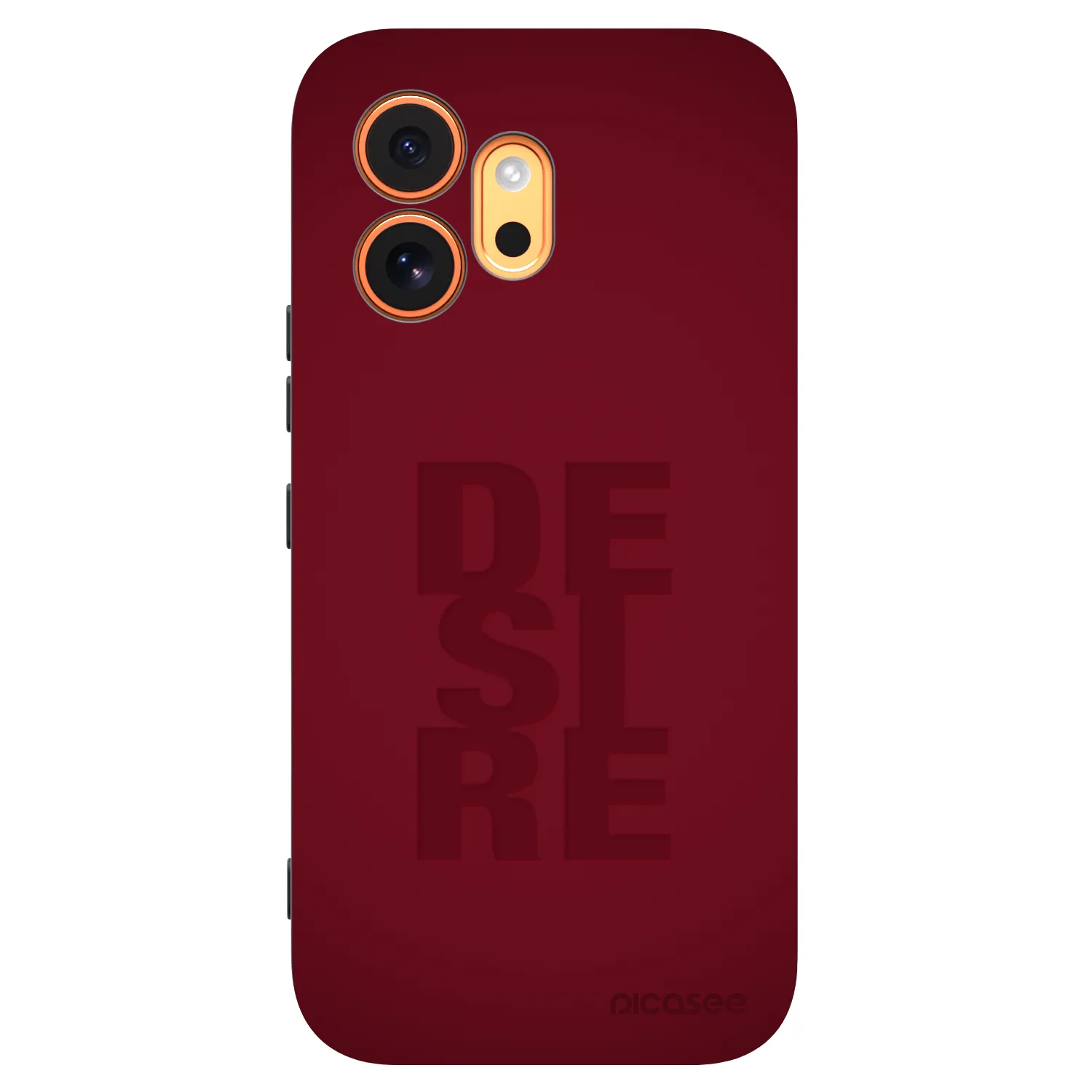 Picasee Μαύρη θήκη σιλικόνης για Honor 600 - Desire