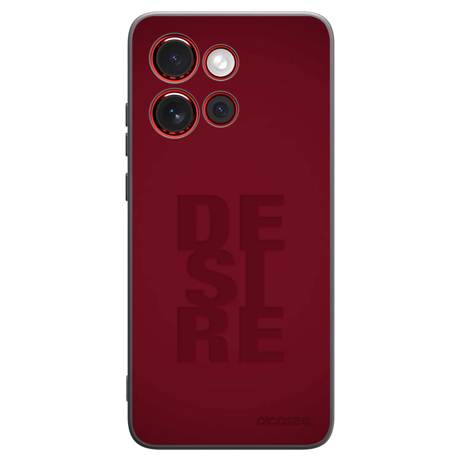 Picasee Μαύρη θήκη σιλικόνης για Motorola Edge 60 Neo 5G - Desire