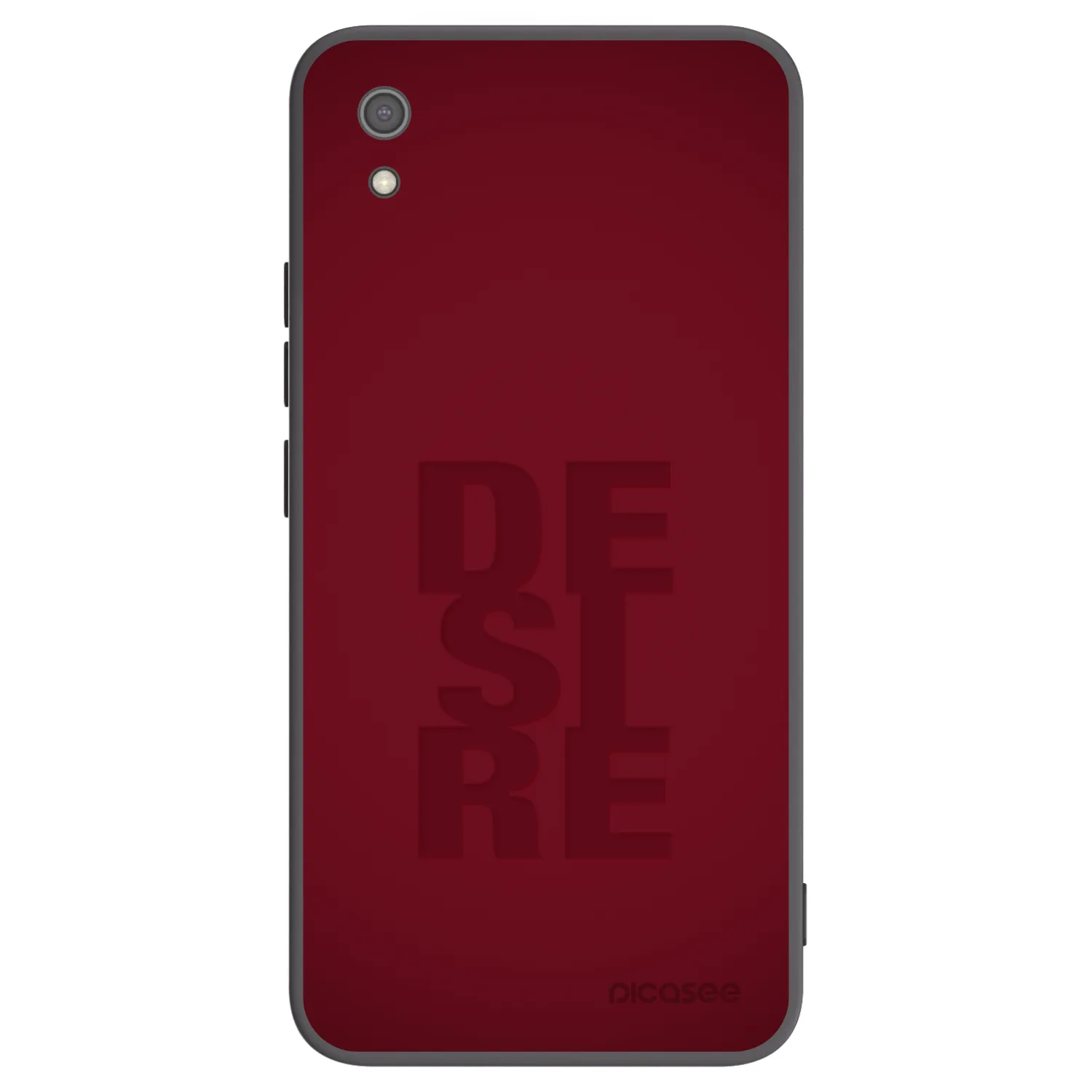 Picasee Μαύρη θήκη σιλικόνης για Xiaomi Redmi 7A - Desire
