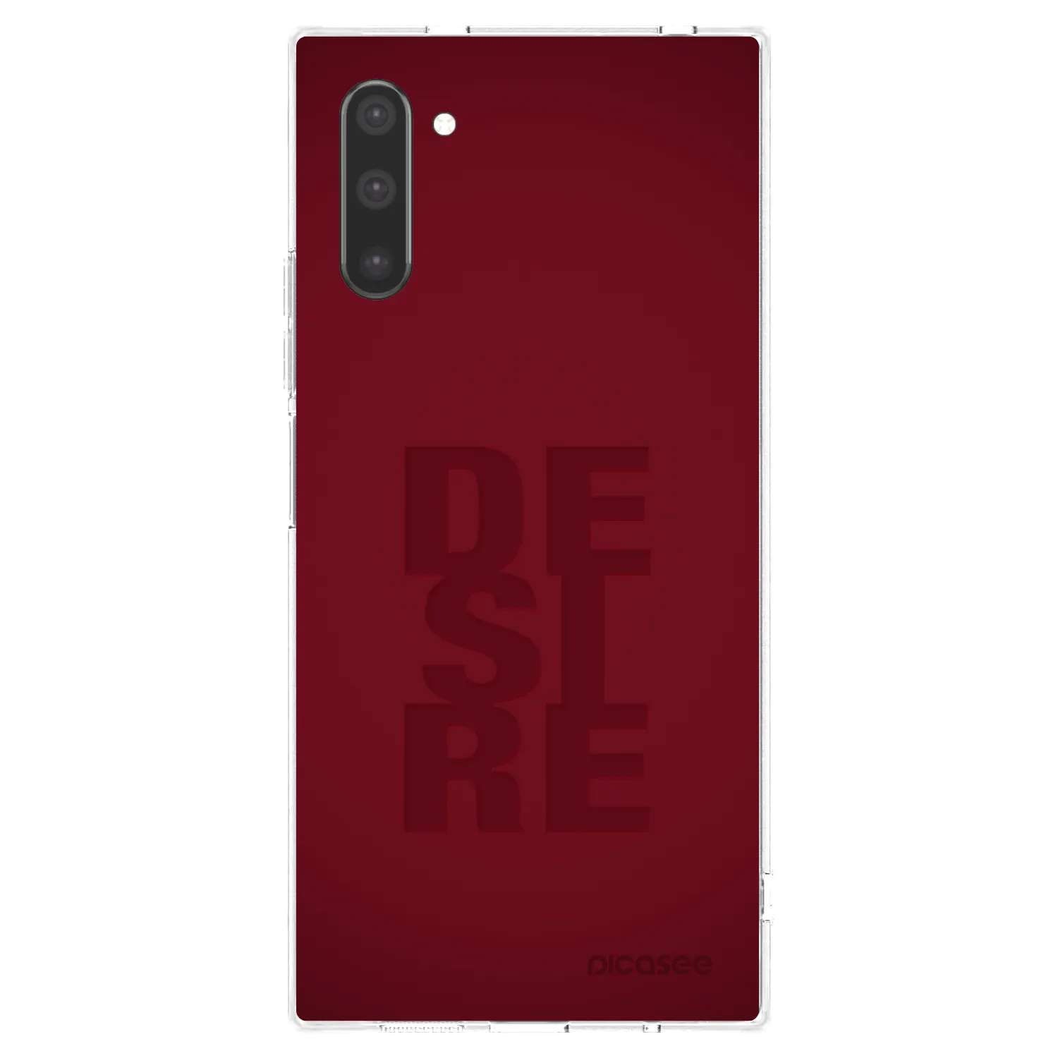 Picasee διαφανής θήκη σιλικόνης Samsung Galaxy Note 10 N970F - Desire