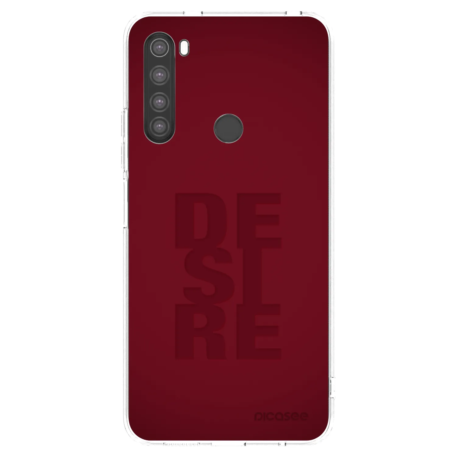Picasee διαφανής θήκη σιλικόνης Xiaomi Redmi Note 8 - Desire