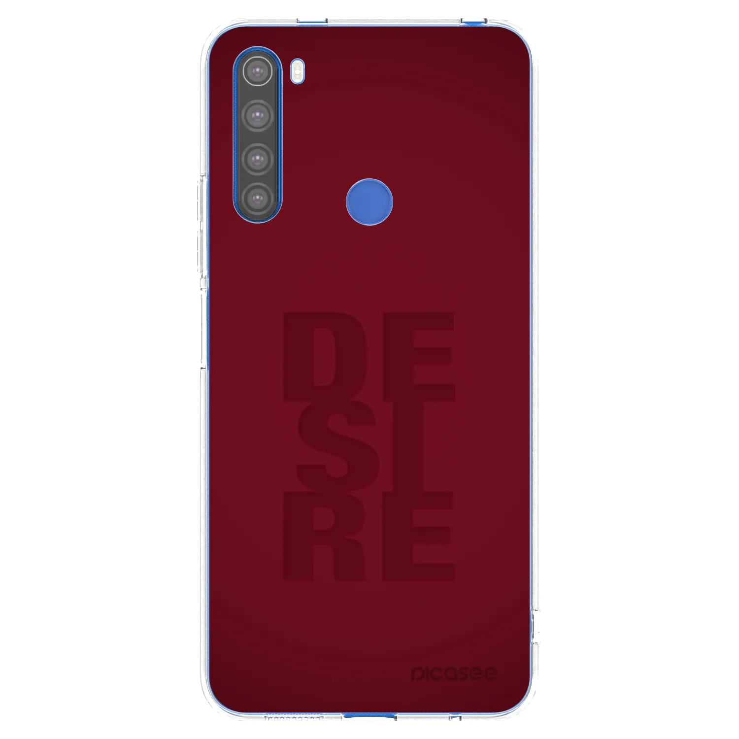 Picasee διαφανής θήκη σιλικόνης Xiaomi Redmi Note 8T - Desire