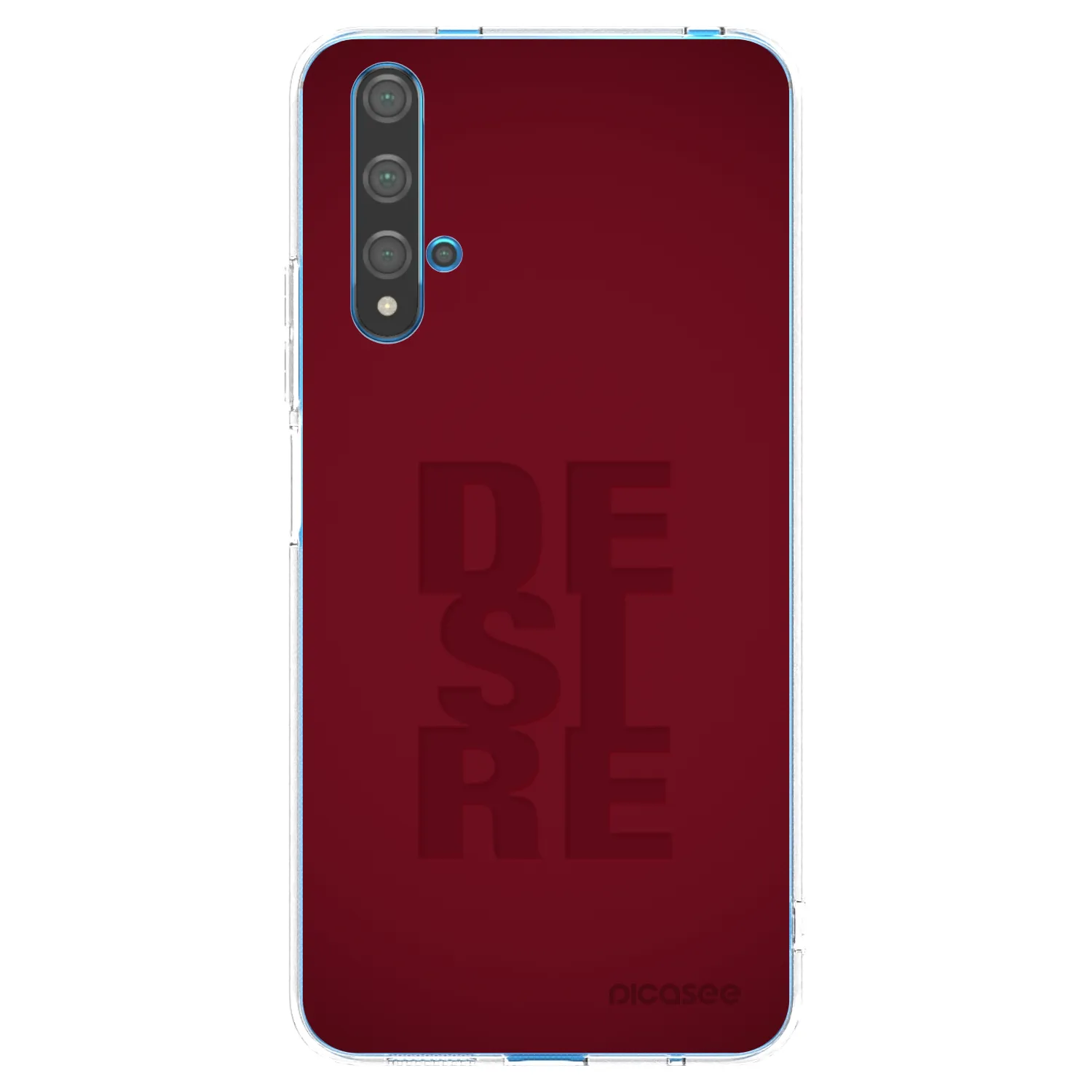 Picasee διαφανής θήκη σιλικόνης Huawei Nova 5T - Desire