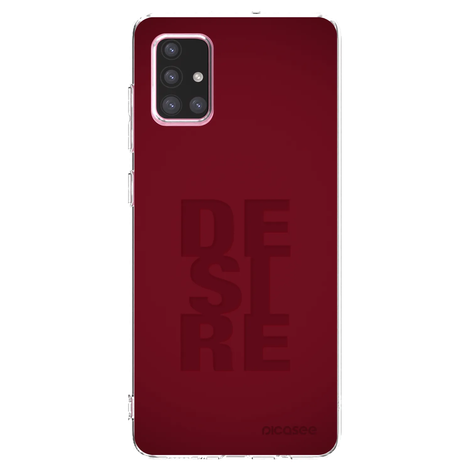 Picasee διαφανής θήκη σιλικόνης Samsung Galaxy A71 A715F - Desire