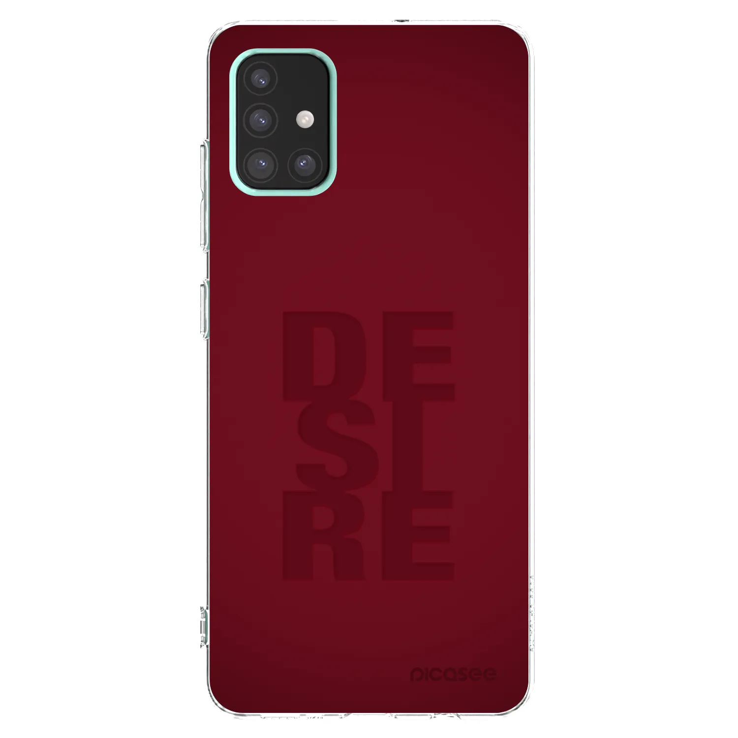 Picasee διαφανής θήκη σιλικόνης Samsung Galaxy A51 A515F - Desire