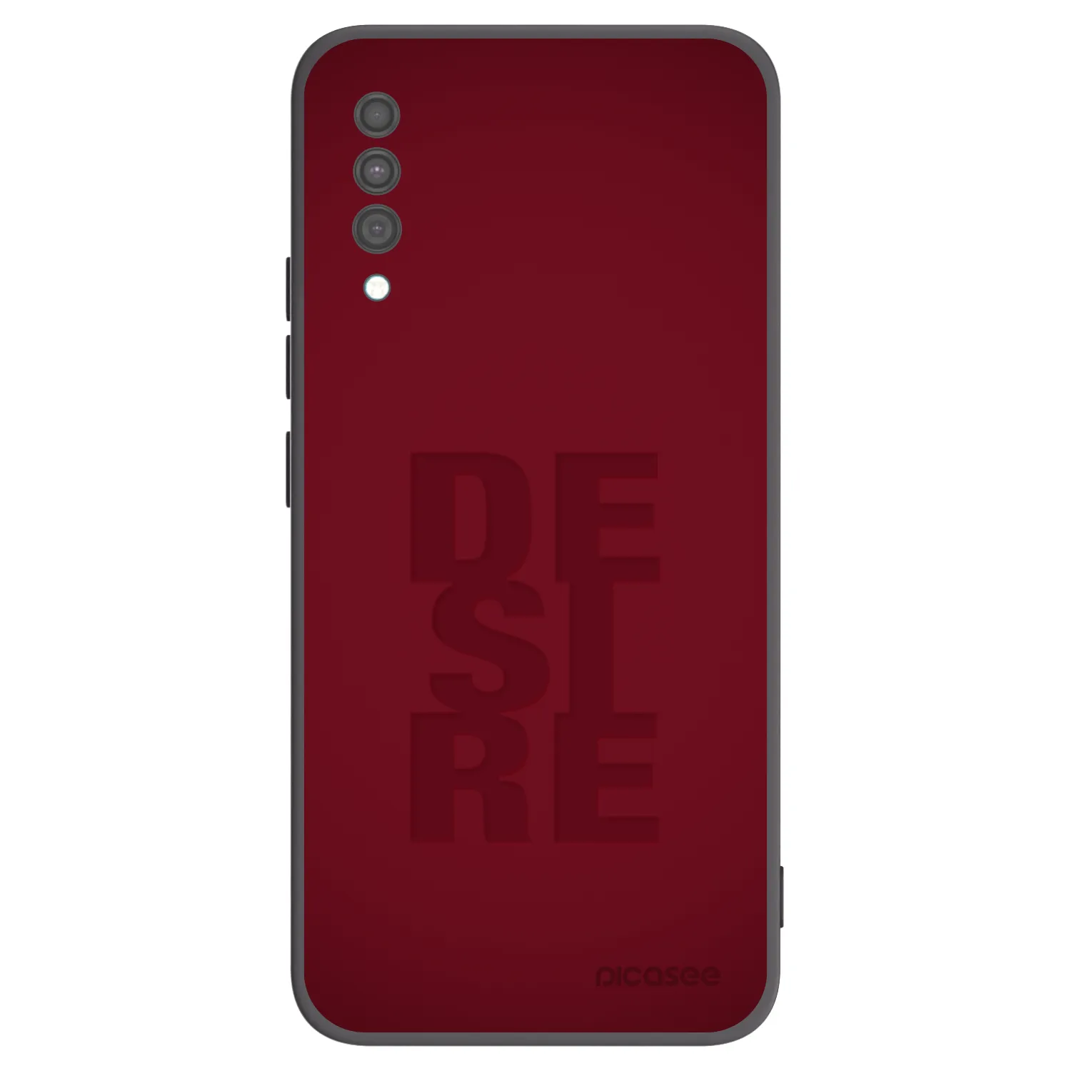 Picasee Μαύρη θήκη σιλικόνης για Samsung Galaxy A30s A307F - Desire