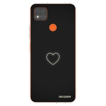 Picasee διαφανής θήκη σιλικόνης Xiaomi Redmi 9C - Heart