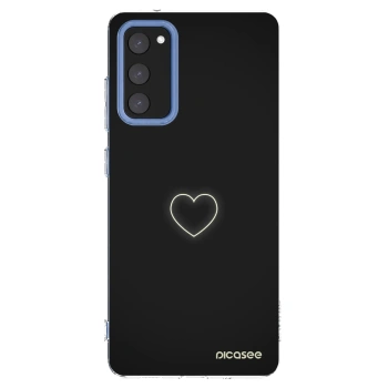 Picasee διαφανής θήκη σιλικόνης Samsung Galaxy S20 FE - Heart