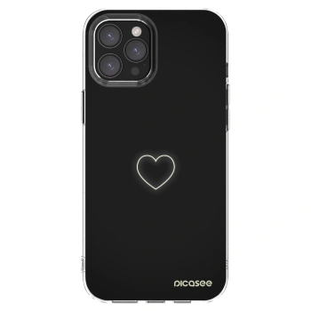 Picasee διαφανής θήκη σιλικόνης Apple iPhone 12 Pro Max - Heart