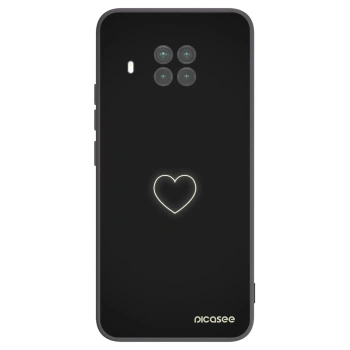 Picasee Μαύρη θήκη σιλικόνης για Xiaomi Mi 10T Lite - Heart