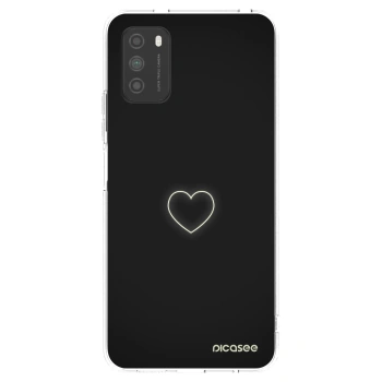 Picasee διαφανής θήκη σιλικόνης Xiaomi Poco M3 - Heart