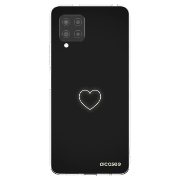 Picasee διαφανής θήκη σιλικόνης Samsung Galaxy A42 A426B - Heart