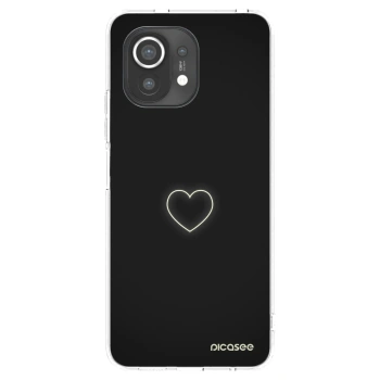 Picasee διαφανής θήκη σιλικόνης Xiaomi Mi 11 - Heart