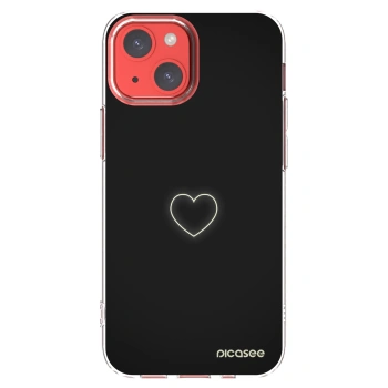 Picasee διαφανής θήκη σιλικόνης Apple iPhone 13 mini - Heart