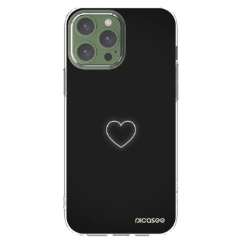 Picasee διαφανής θήκη σιλικόνης Apple iPhone 13 Pro Max - Heart