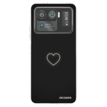 Picasee διαφανής θήκη σιλικόνης Xiaomi Mi 11 Ultra - Heart