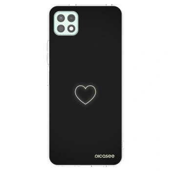 Picasee διαφανής θήκη σιλικόνης Samsung Galaxy A22 A226B 5G - Heart