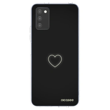 Picasee διαφανής θήκη σιλικόνης Samsung Galaxy A02s A025G - Heart