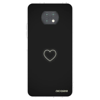 Picasee διαφανής θήκη σιλικόνης Xiaomi Redmi Note 9T - Heart