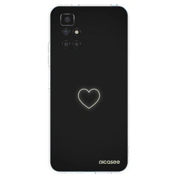 Picasee διαφανής θήκη σιλικόνης Xiaomi Redmi 10 - Heart