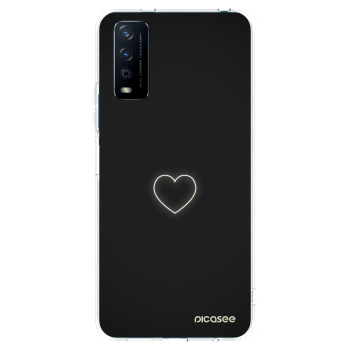 Picasee διαφανής θήκη σιλικόνης Vivo Y11s - Heart
