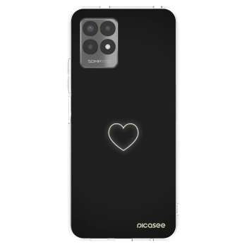 Picasee διαφανής θήκη σιλικόνης Realme 8i - Heart