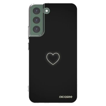 Picasee διαφανής θήκη σιλικόνης Samsung Galaxy S22+ 5G - Heart