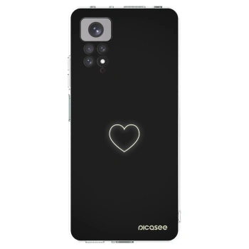 Picasee διαφανής θήκη σιλικόνης Xiaomi Redmi Note 11 - Heart