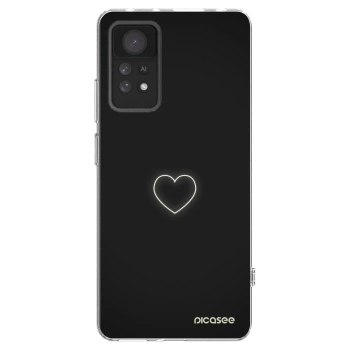 Picasee διαφανής θήκη σιλικόνης Xiaomi Redmi Note 11 Pro 5G - Heart