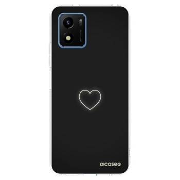 Picasee διαφανής θήκη σιλικόνης Vivo Y01 - Heart