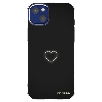 Picasee διαφανής θήκη σιλικόνης Apple iPhone 14 Plus - Heart