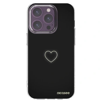 Picasee διαφανής θήκη σιλικόνης Apple iPhone 14 Pro - Heart