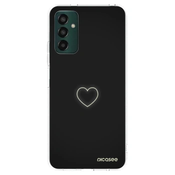 Picasee διαφανής θήκη σιλικόνης Samsung Galaxy M13 M135F - Heart