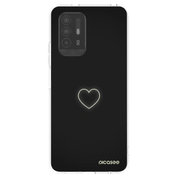 Picasee διαφανής θήκη σιλικόνης OPPO A94 5G - Heart