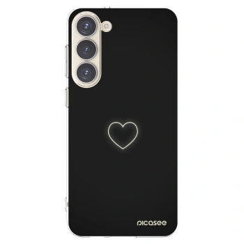 Picasee διαφανής θήκη σιλικόνης Samsung Galaxy S23+ 5G - Heart