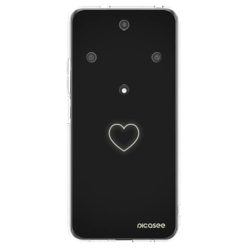 Picasee διαφανής θήκη σιλικόνης Honor Magic5 Lite 5G - Heart
