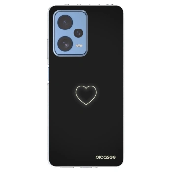 Picasee διαφανής θήκη σιλικόνης Xiaomi Redmi Note 12 Pro 5G - Heart