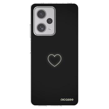 Picasee διαφανής θήκη σιλικόνης Xiaomi Redmi Note 12 Pro+ 5G - Heart