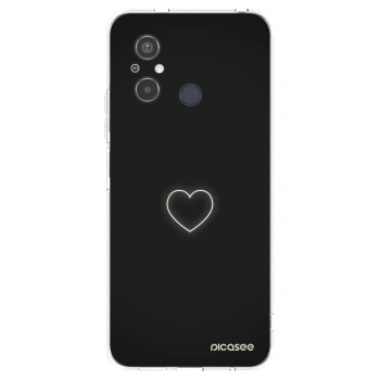 Picasee διαφανής θήκη σιλικόνης Xiaomi Redmi 12C - Heart