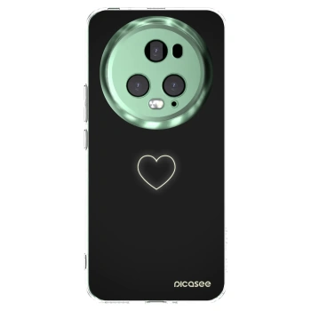 Picasee διαφανής θήκη σιλικόνης Honor Magic5 Pro - Heart
